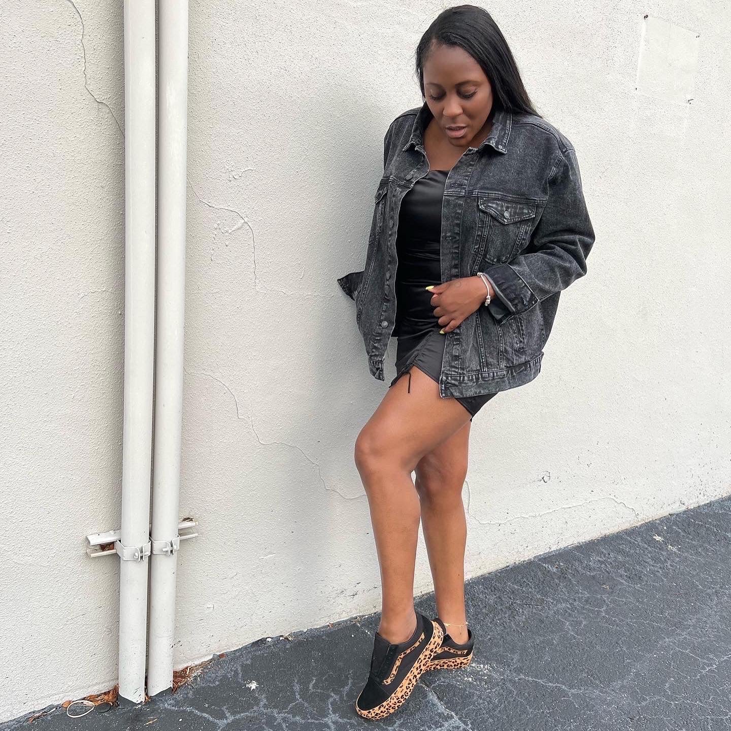 Womens Relaxed Fit Denim Jacket