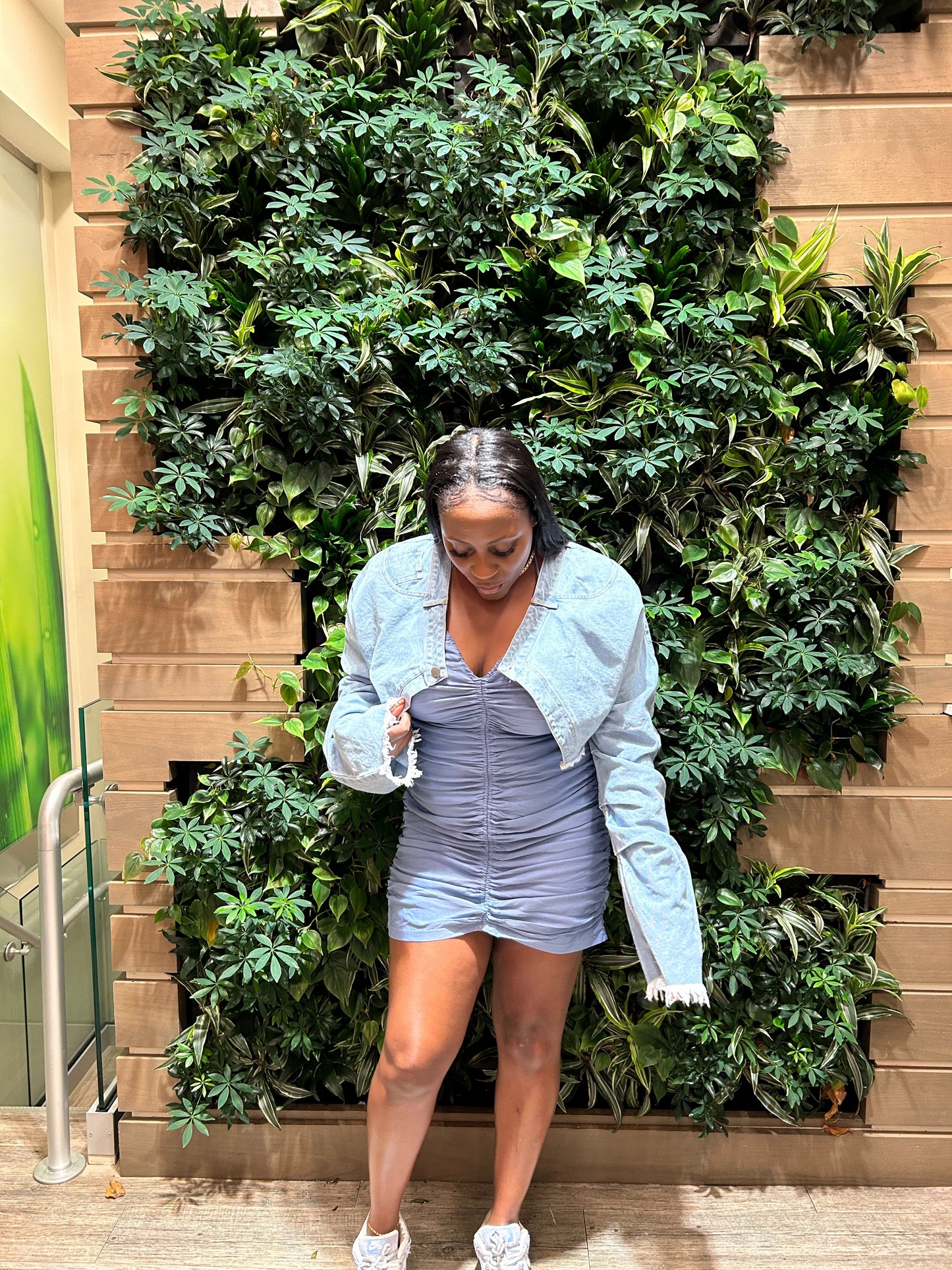 Sahara | Denim crop jacket