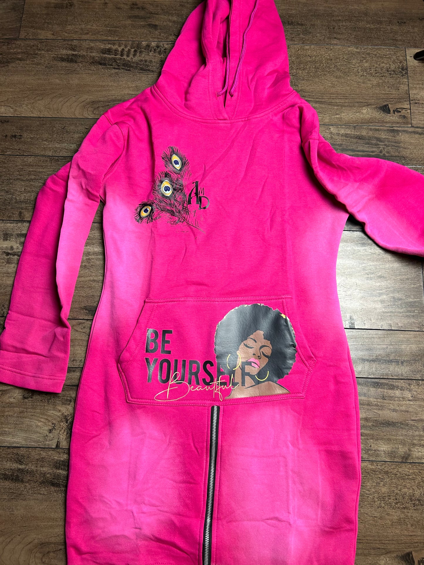 Melanin Power | Hoodie dress