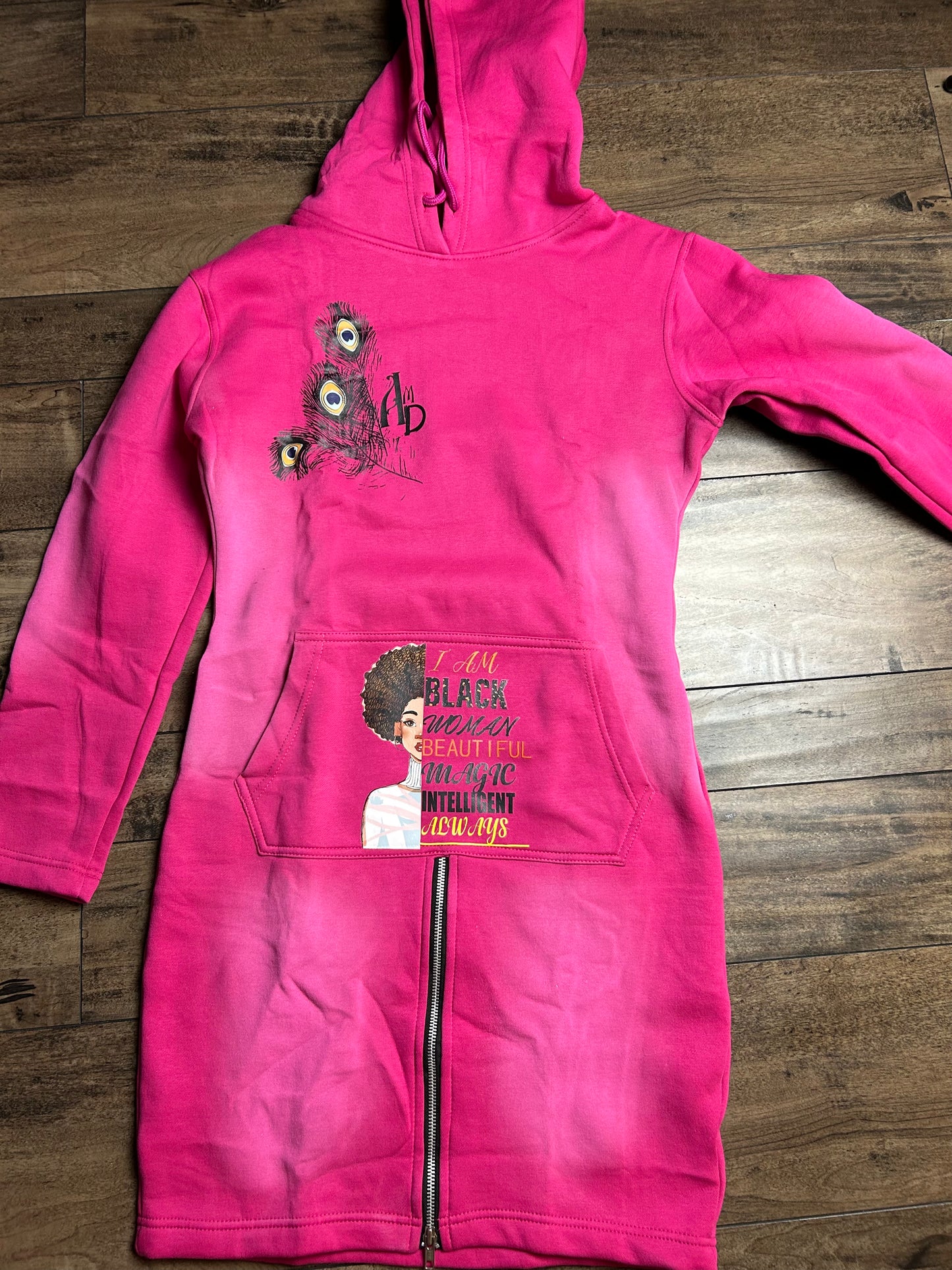Melanin Power | Hoodie dress