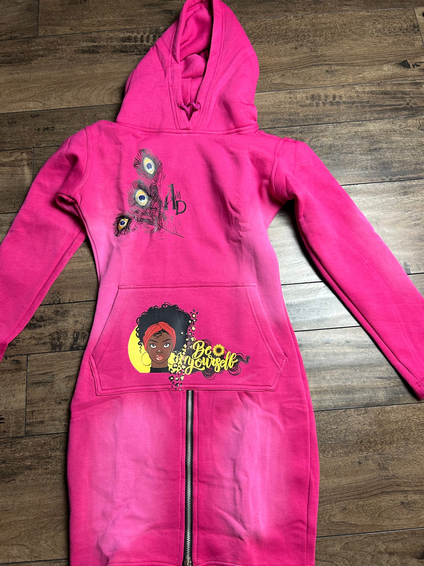 Melanin Power | Hoodie dress