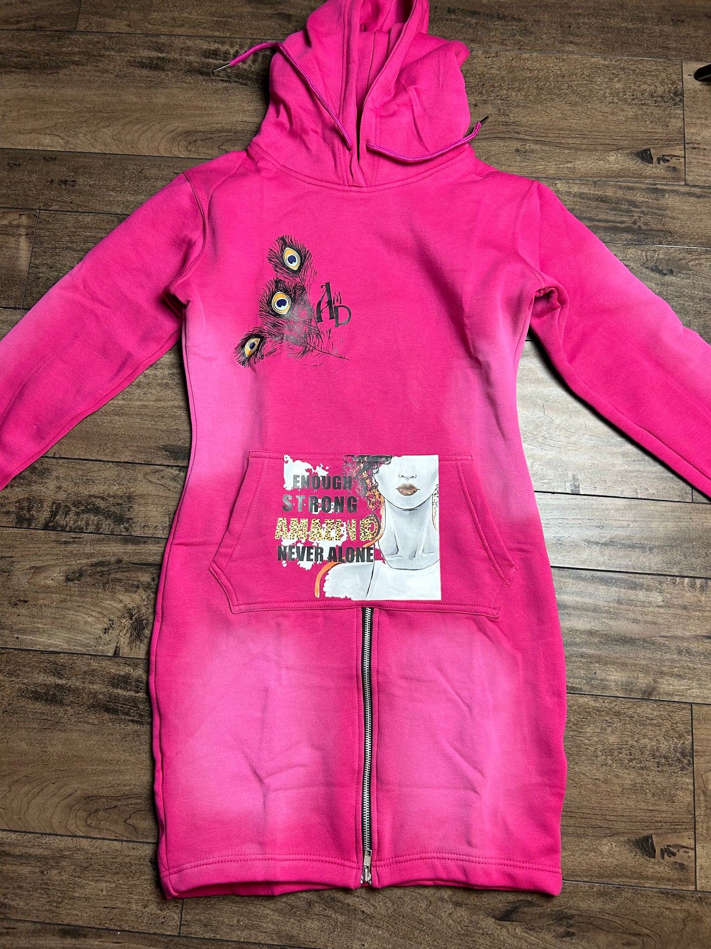 Melanin Power | Hoodie dress