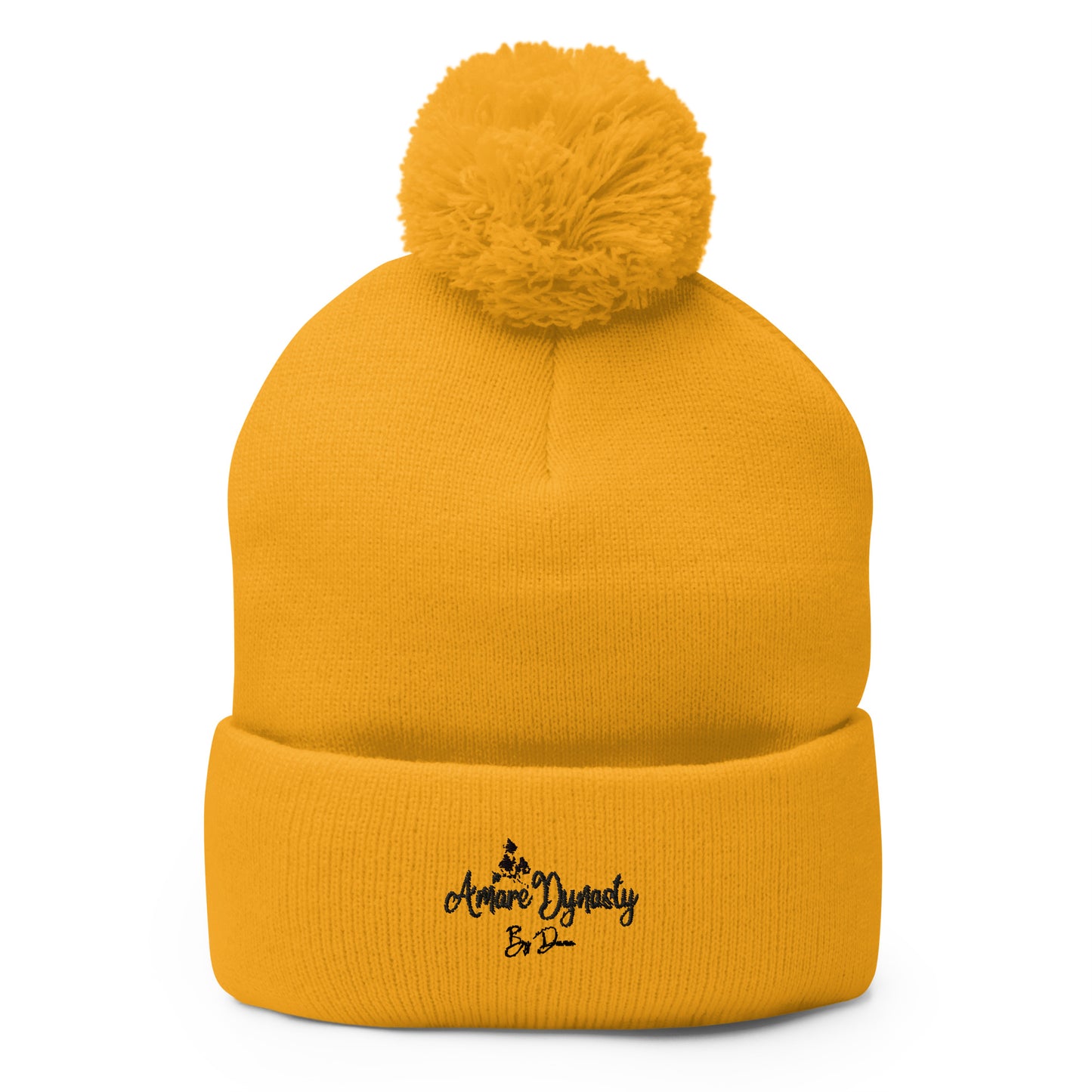 yellow beanie