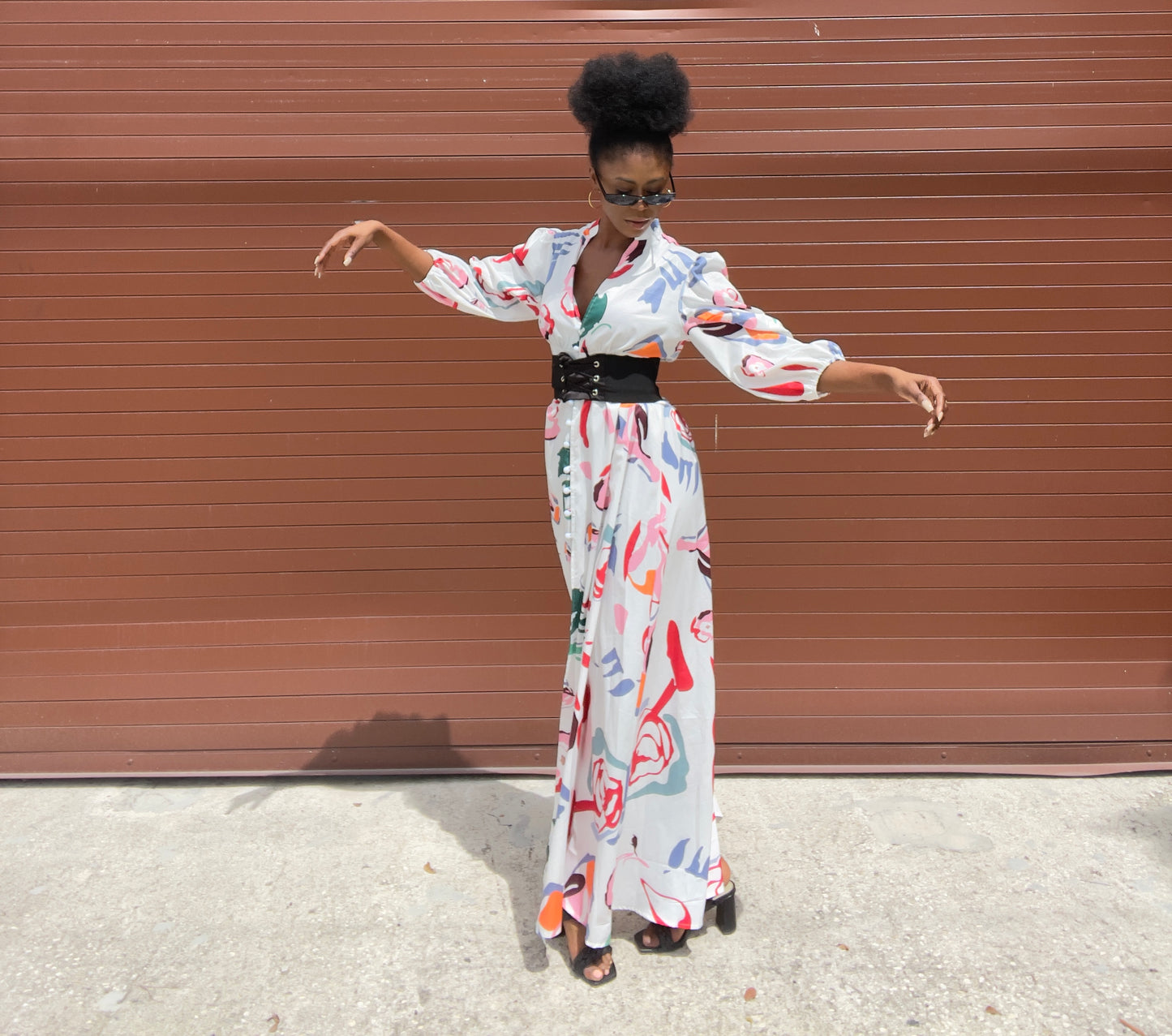Flower Bomb | Maxi Dress