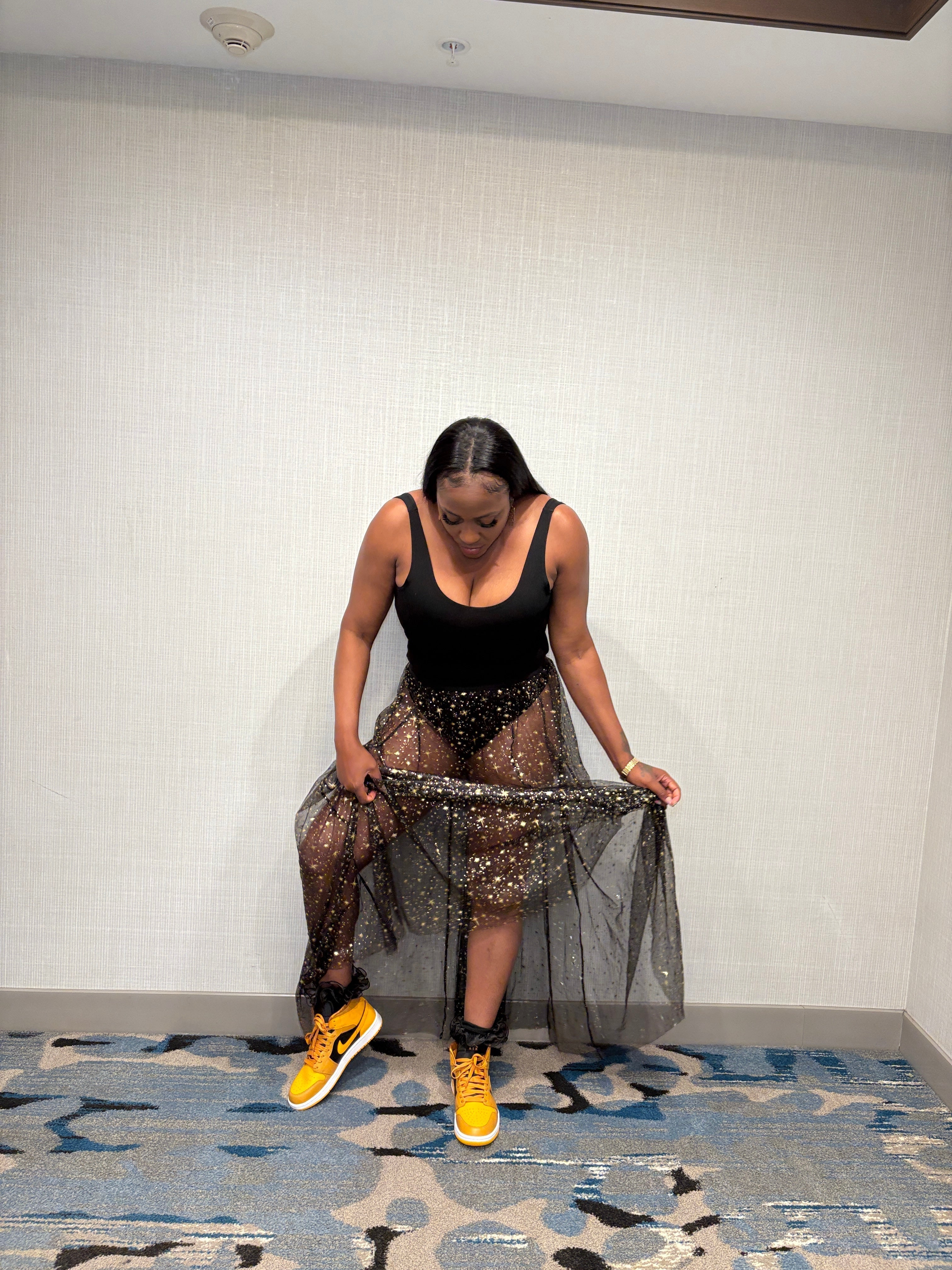 MESH SKIRT 