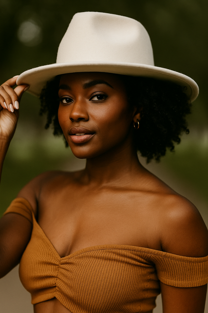 Grace | White Cowboy Hat