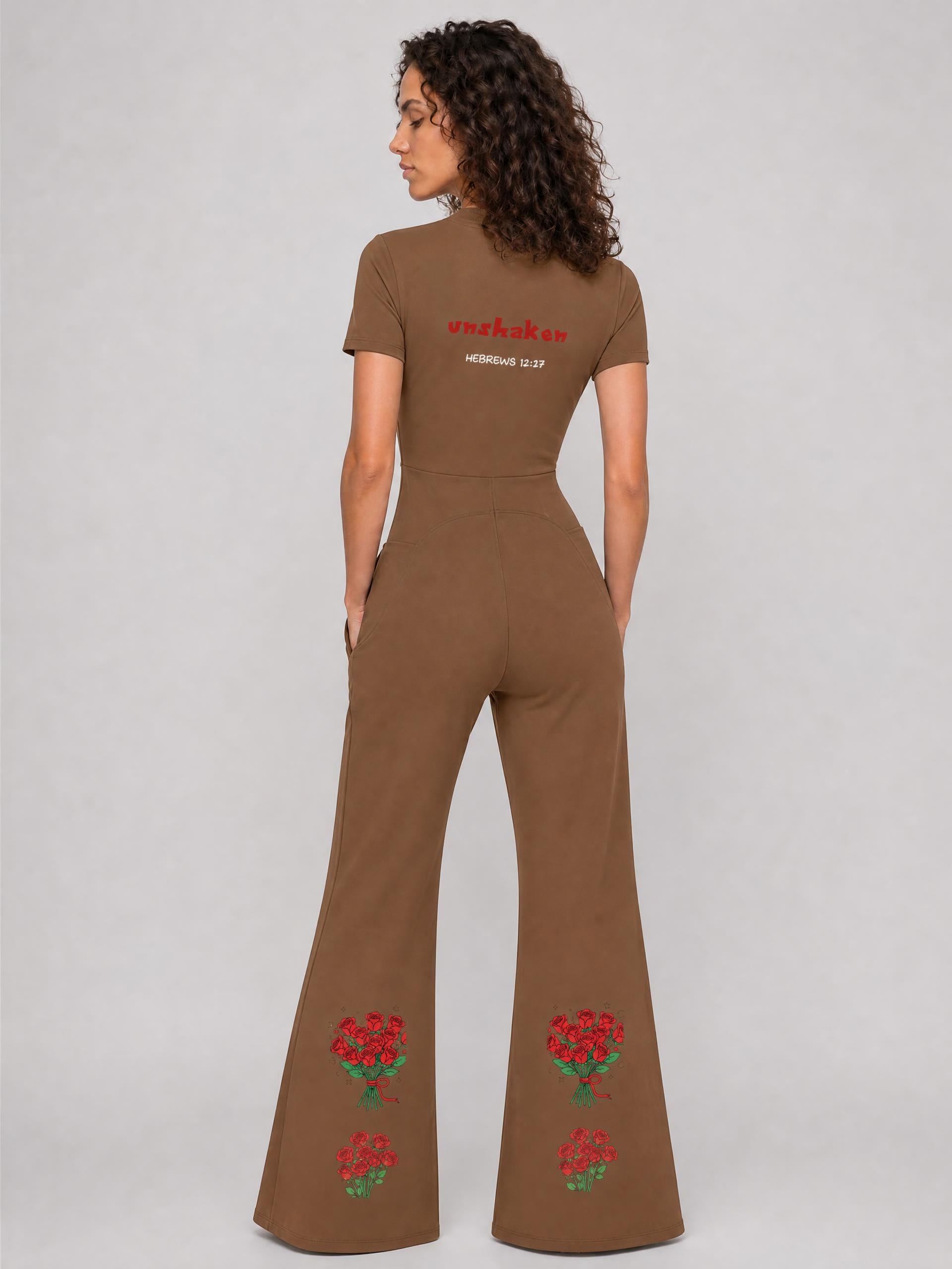 Unshaken Flare Jumpsuit