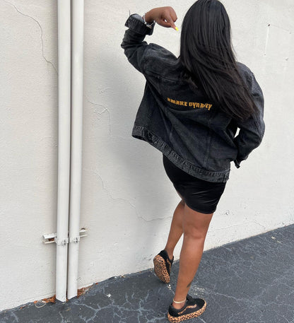 Womens Relaxed Fit Denim Jacket
