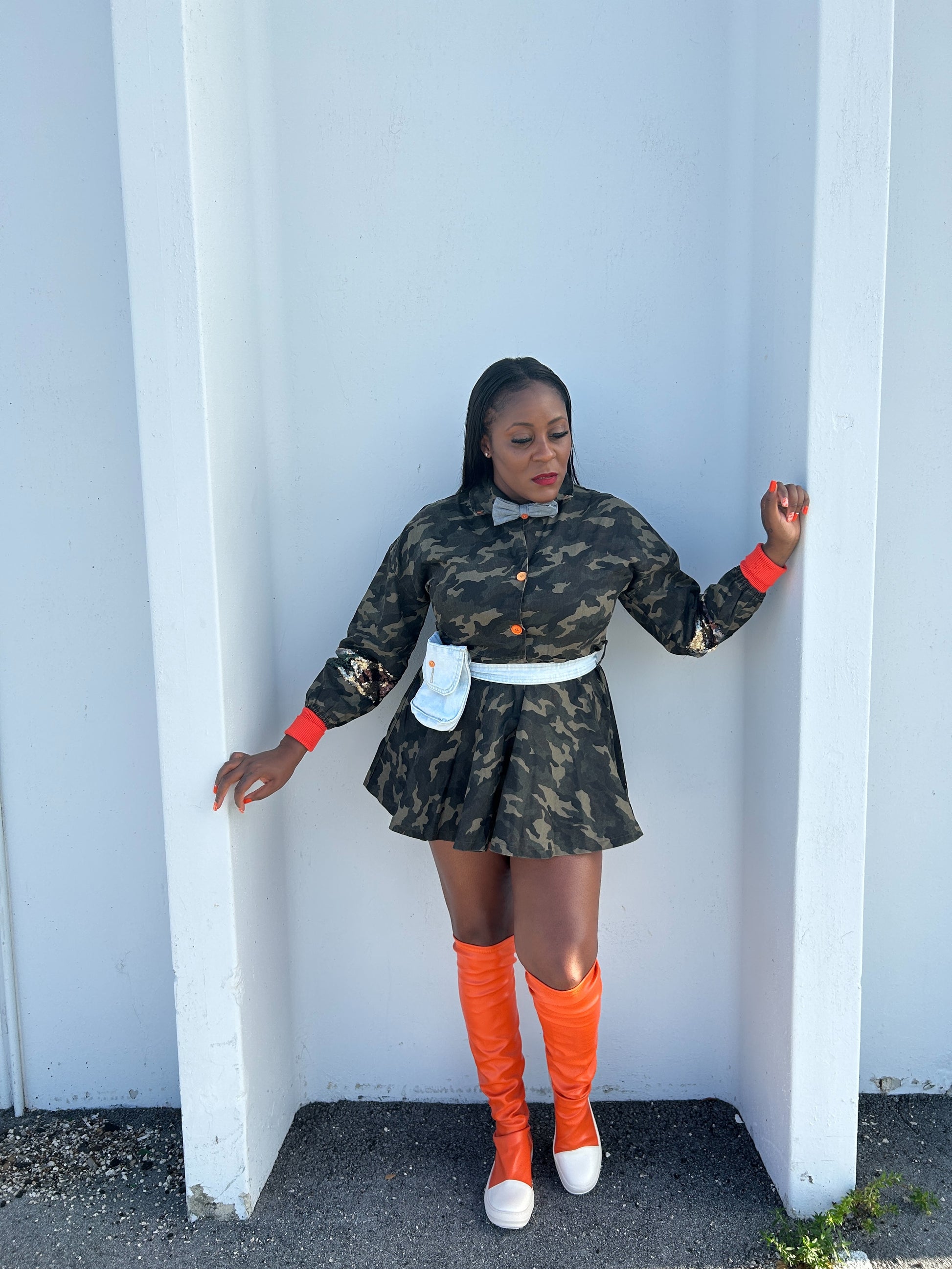 “Army Fatigue Dress Collection | Military-Inspired Fashion