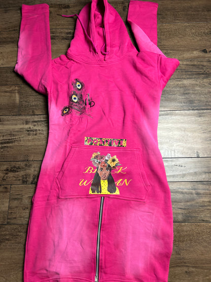 Melanin Power | Hoodie dress