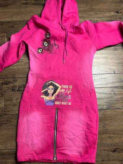 Melanin Power | Hoodie dress