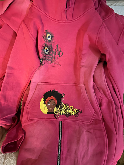 Melanin Power | Hoodie dress