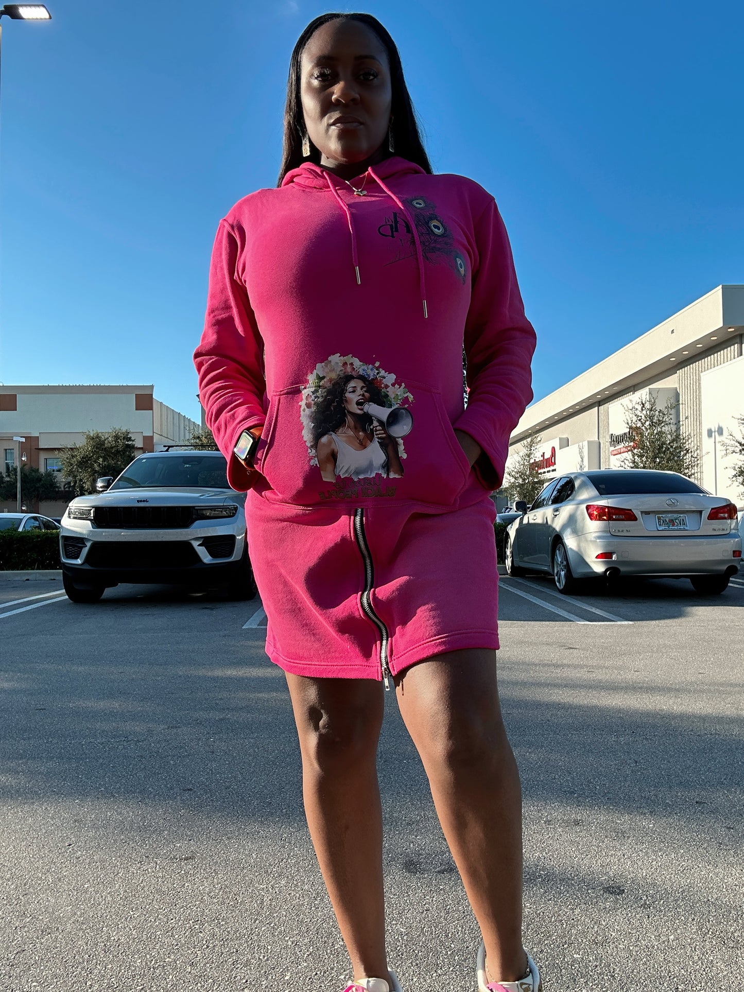 Melanin Empowerment: Hoodie dress