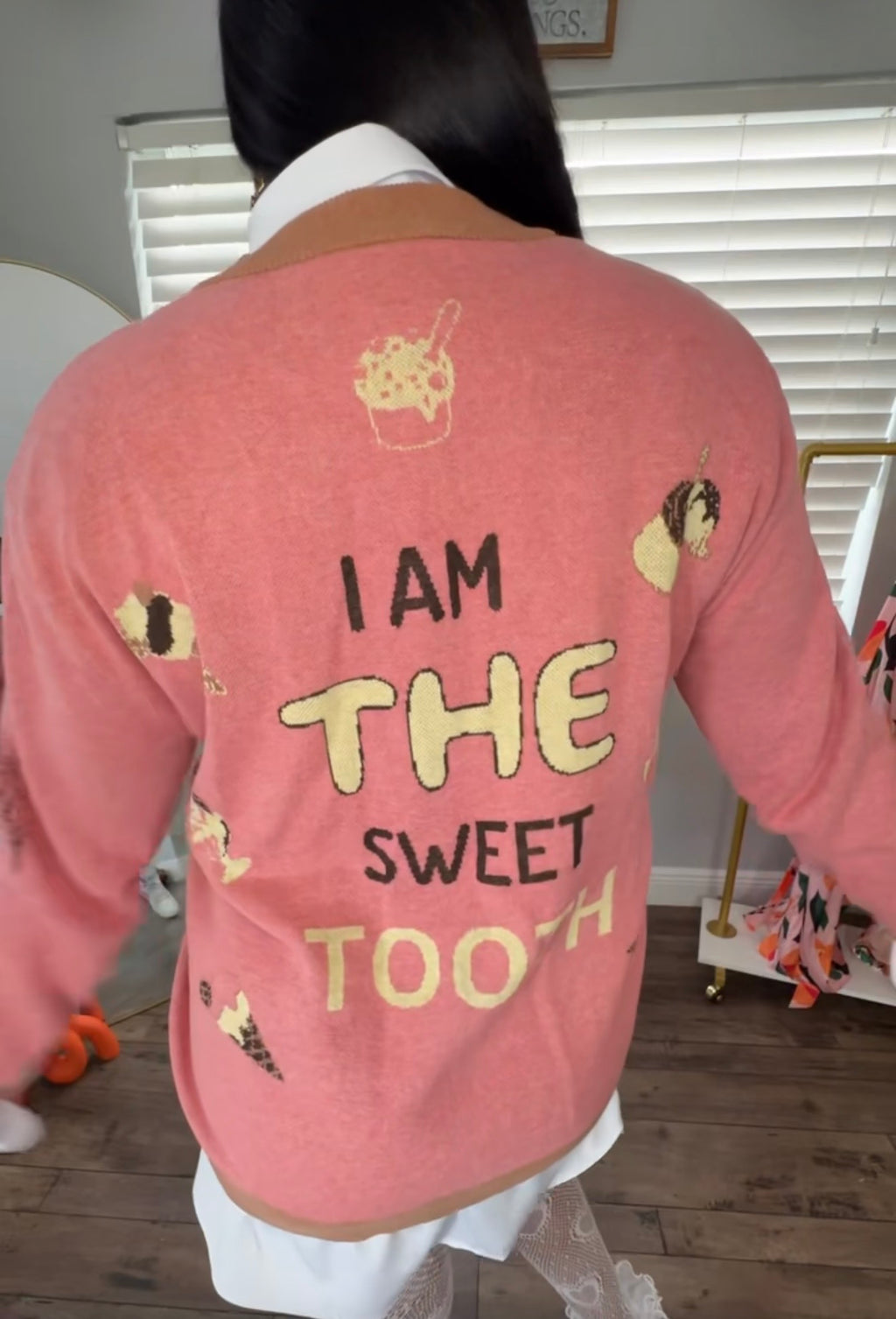 I AM THE SWEET TOOTH CARDIGAN