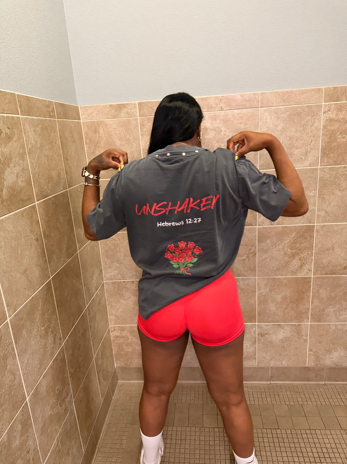 Amare Dynasty Performance Scrunch Gym Shorts