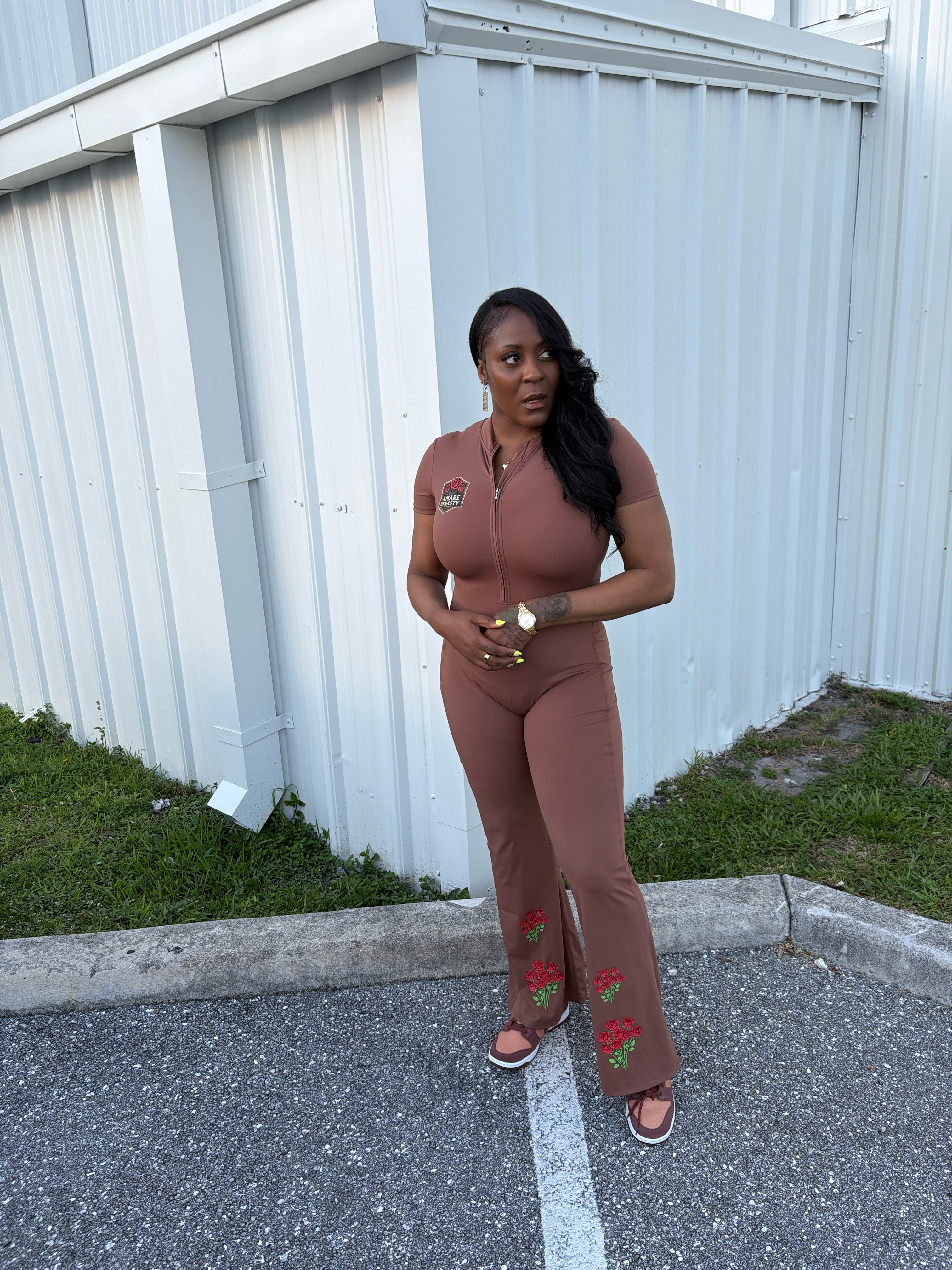 Unshaken Flare Jumpsuit