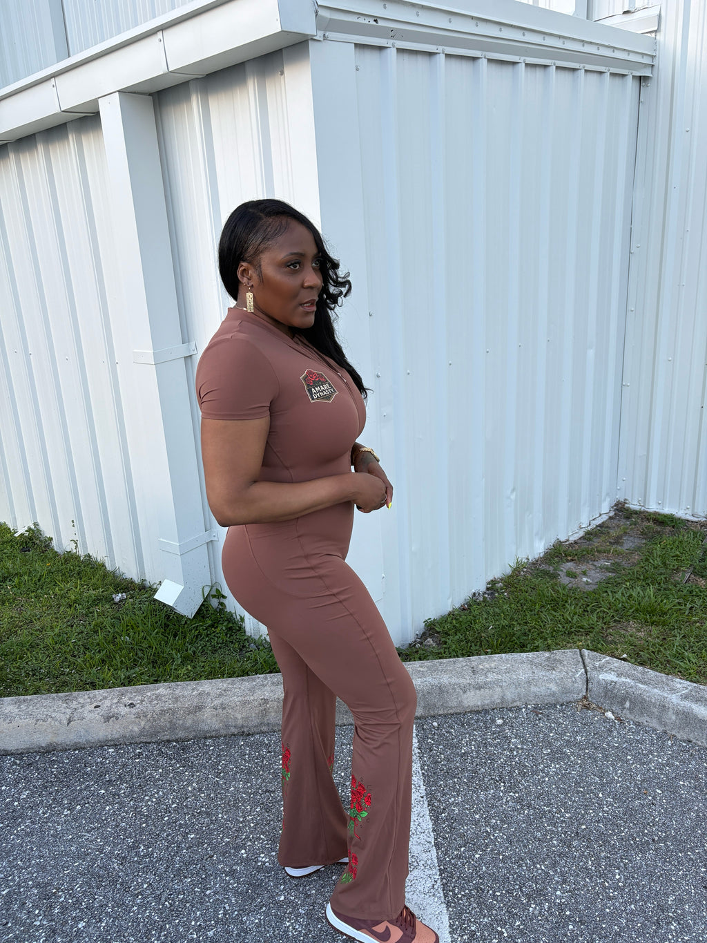 Unshaken Flare Jumpsuit