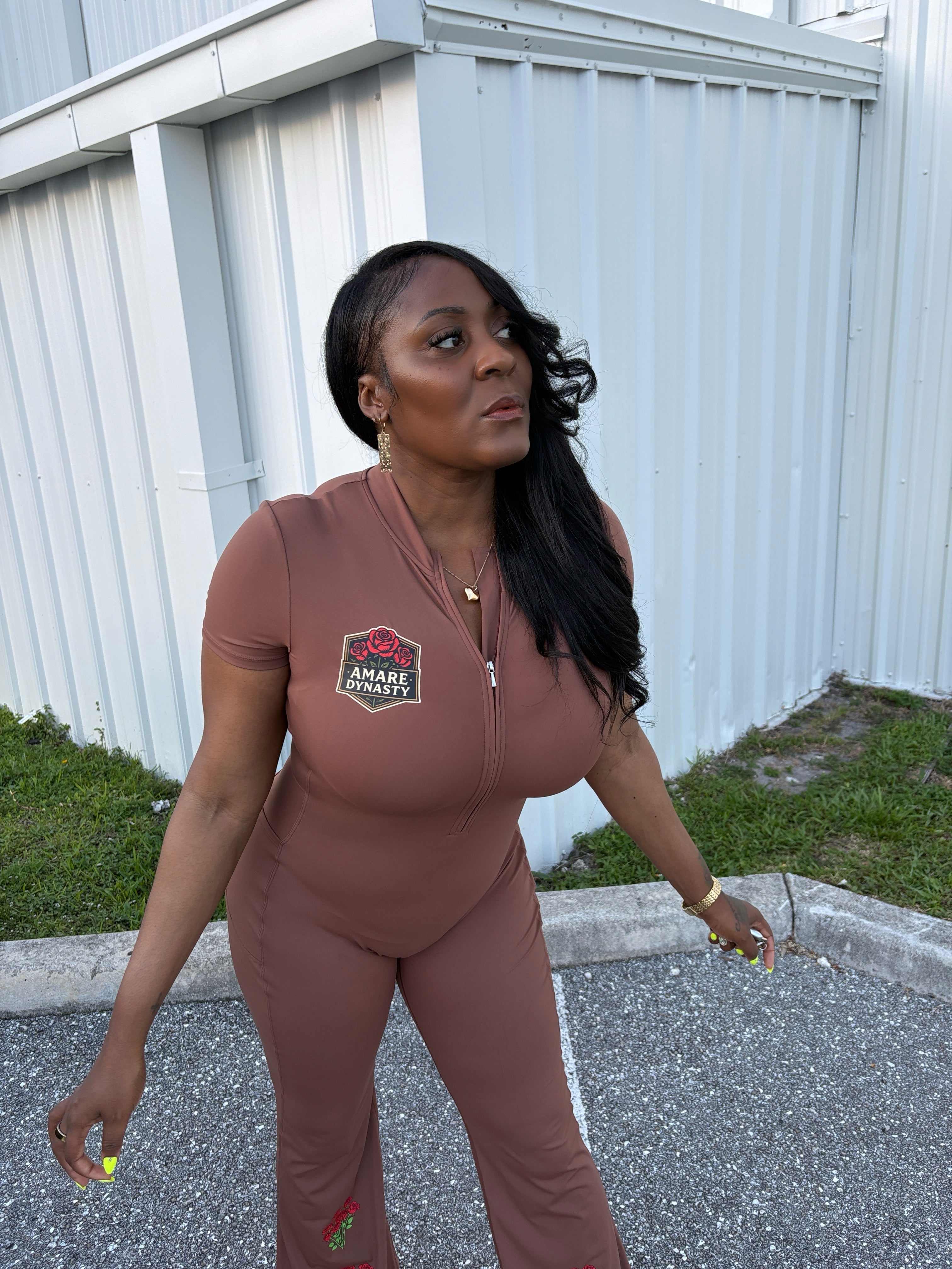 Unshaken Flare Jumpsuit