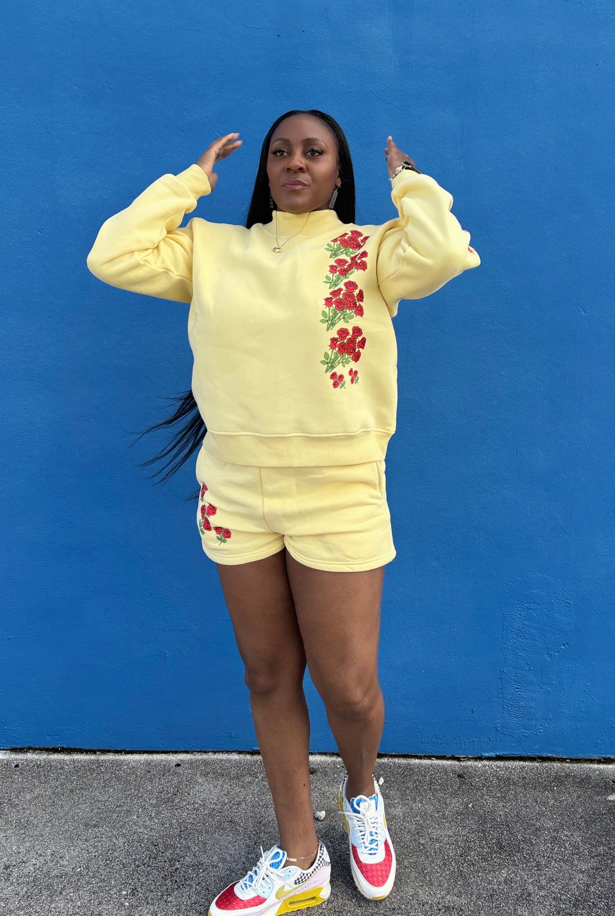 Comfy Rose Sweatshirt