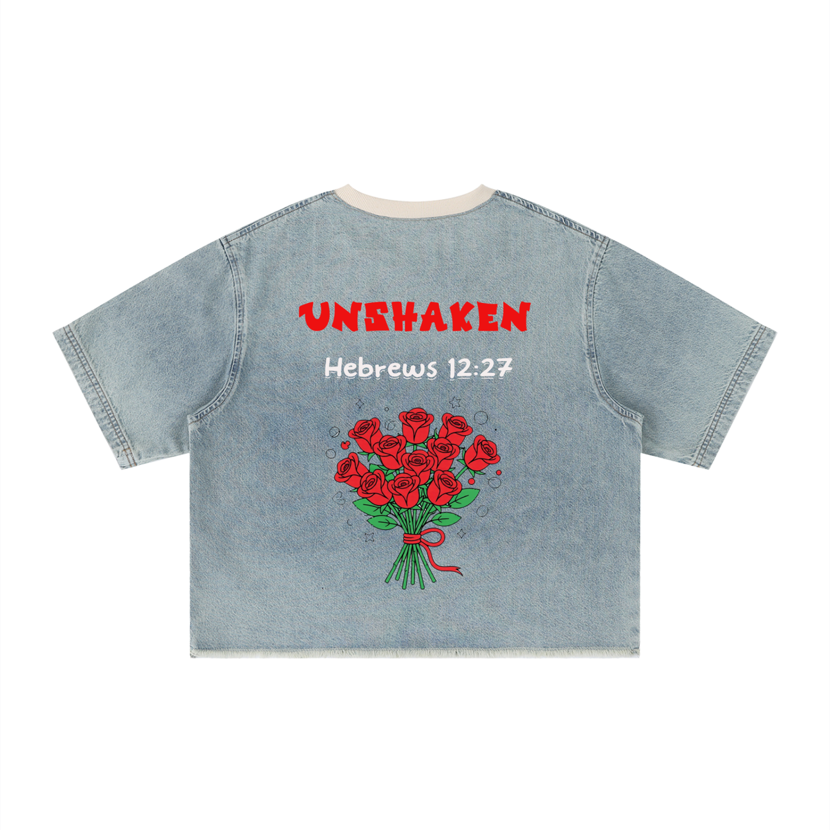 Unisex Vintage  Denim T-Shirt