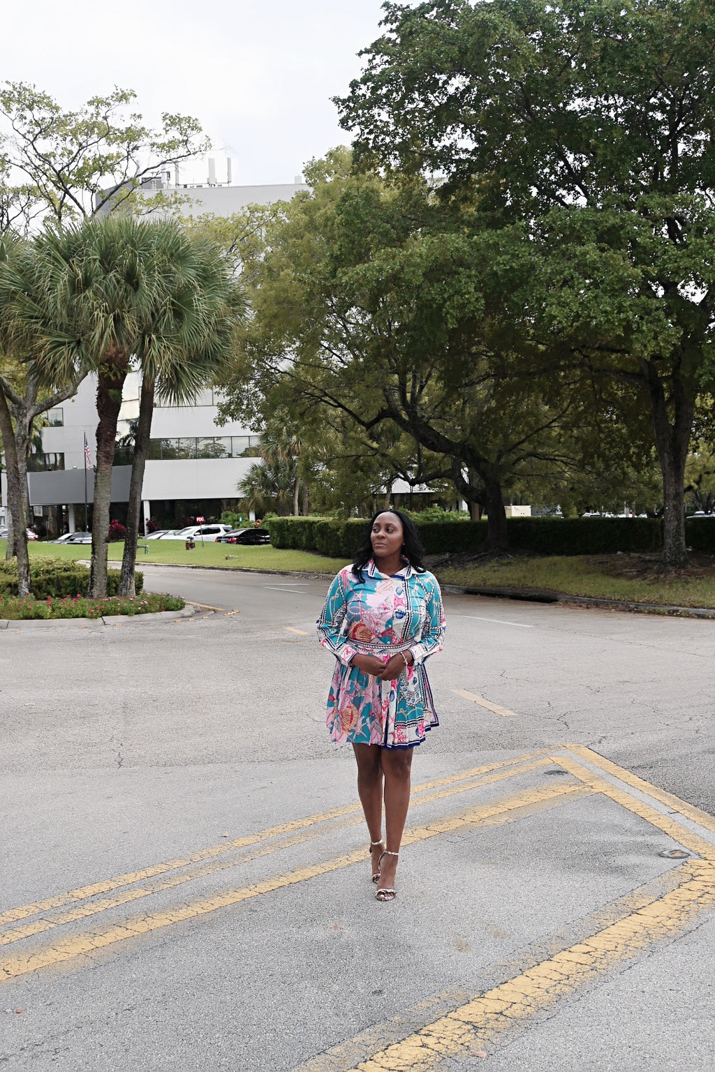 Two piece skirt set
