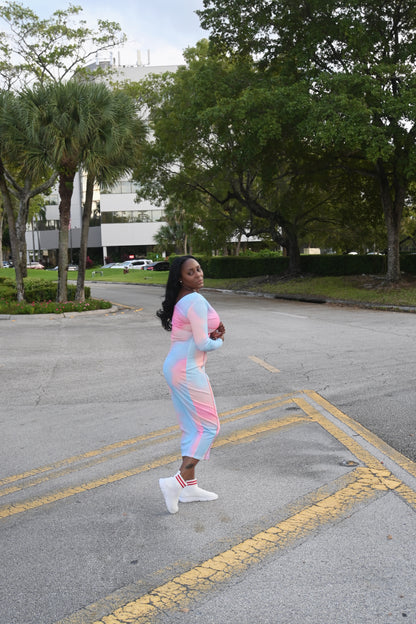 cotton candy dress
