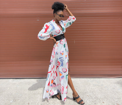 Flower Bomb | Maxi Dress