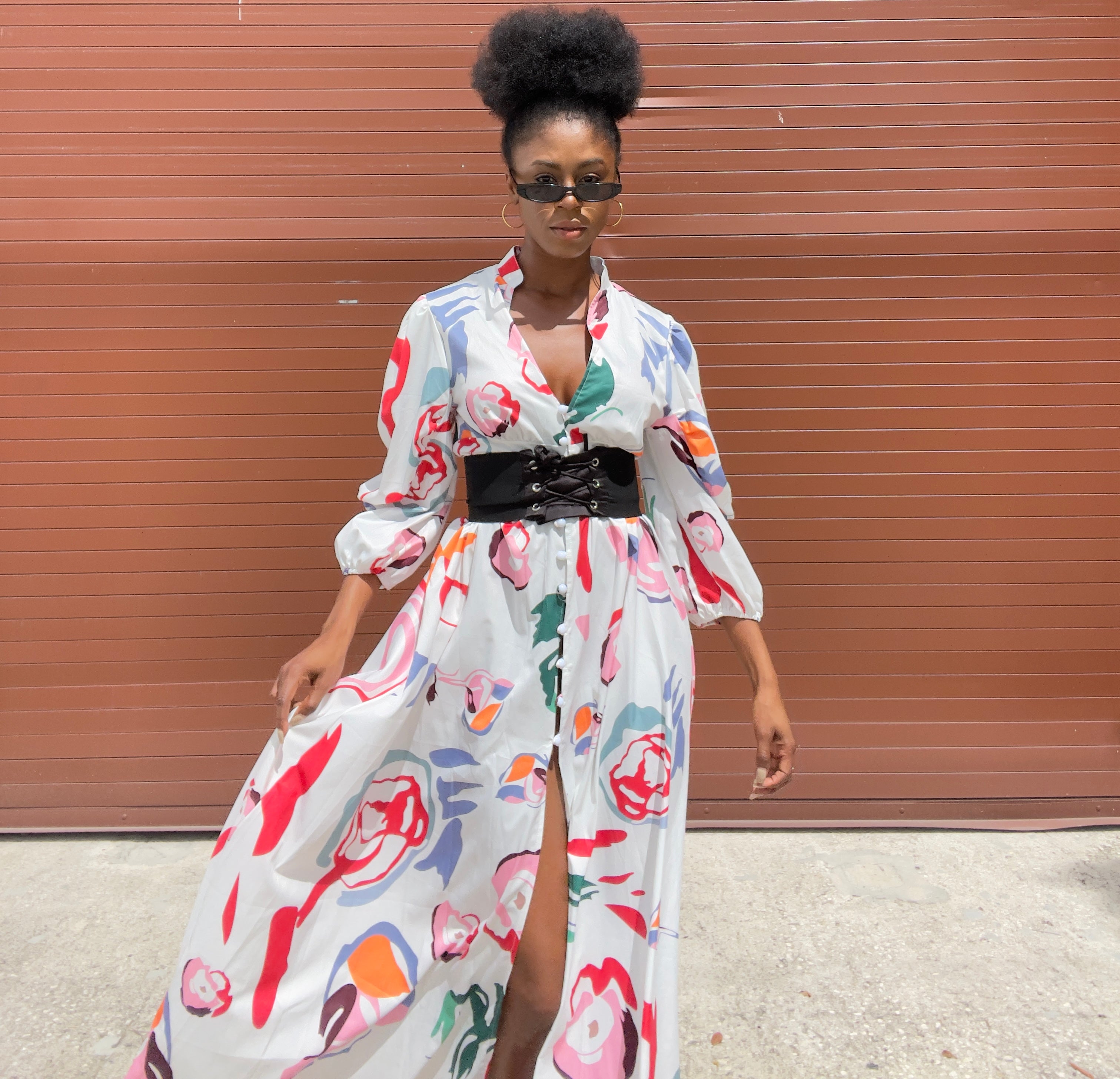 Flower Bomb | Maxi Dress